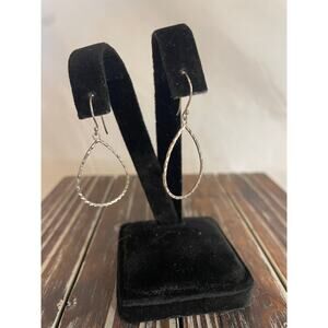 Women's Silver Drop Dangle Earrings Lightweight Boho